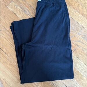 Skin cotton wide leg lounge pants